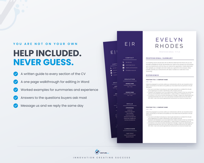 Evelyn Rhodes CV template 15