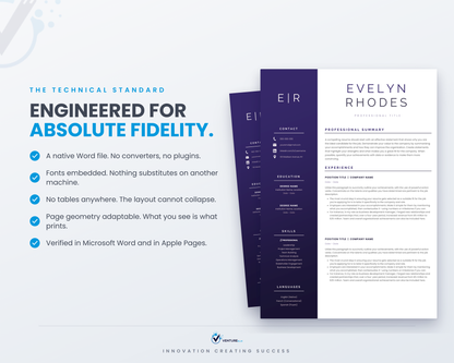 Evelyn Rhodes CV template 17
