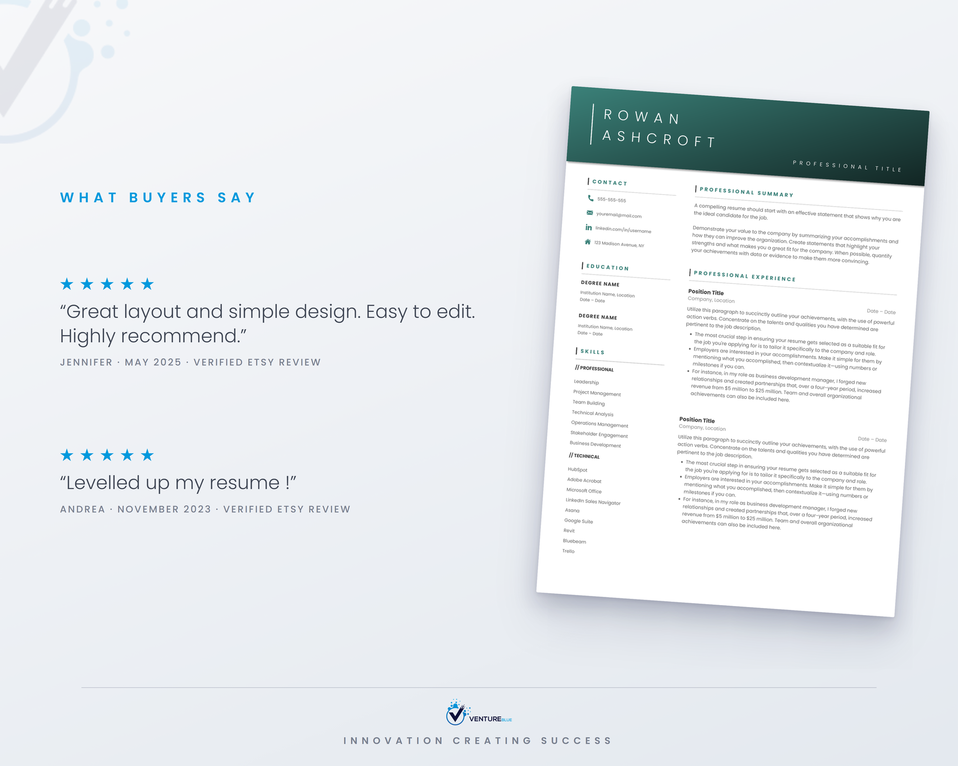 Rowan Ashcroft CV template 05
