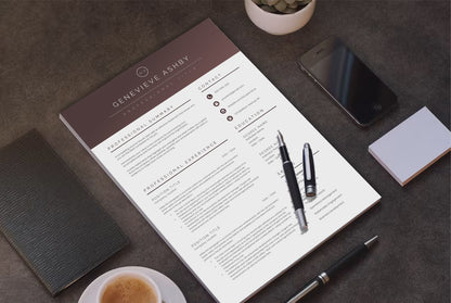 Genevieve Ashby CV template video