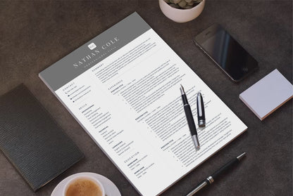 Nathan Cole CV template video
