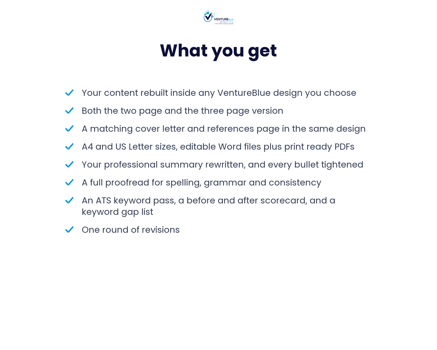 Resume Update Copy and Format done for you service 04